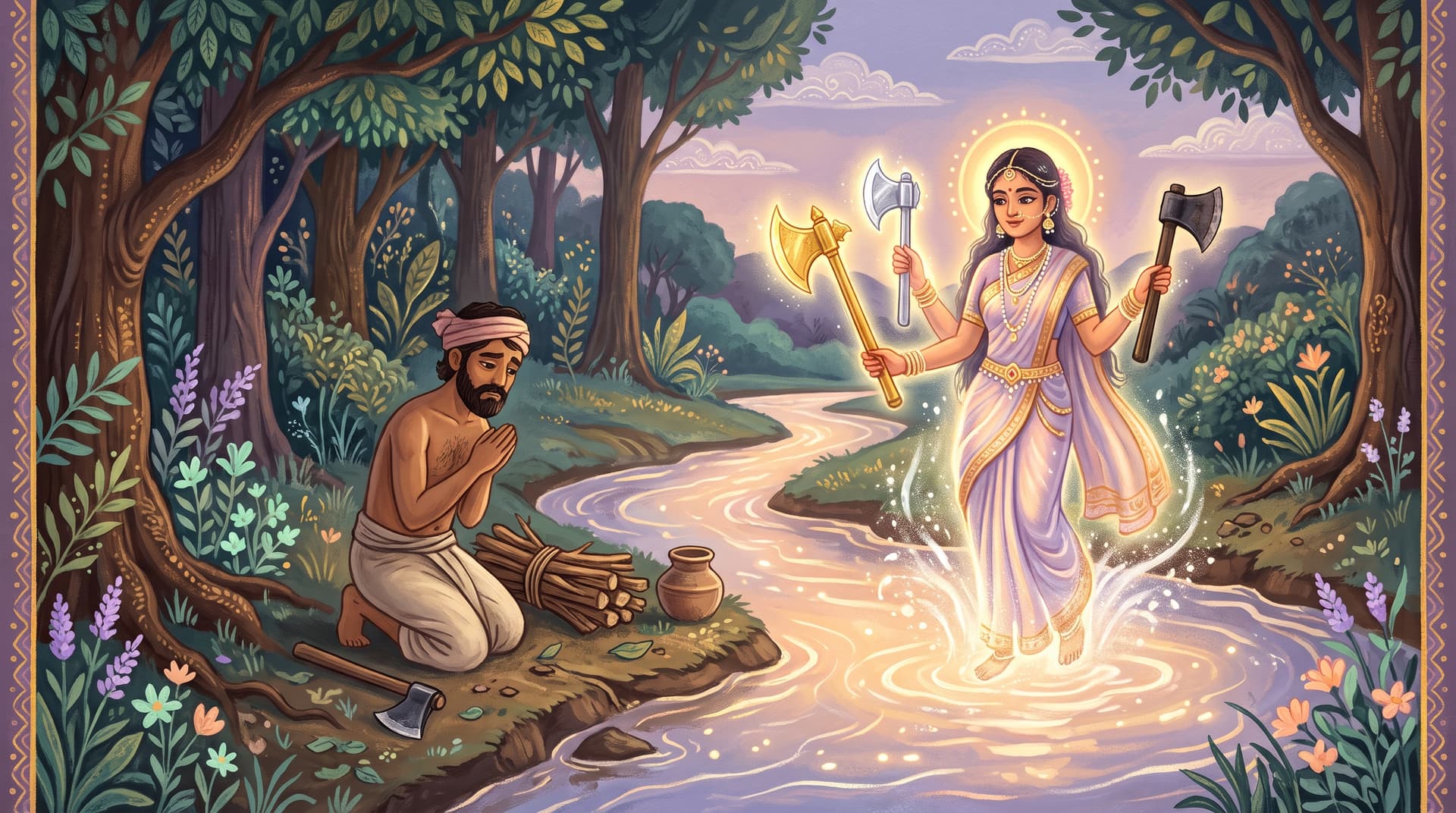 सच्चा लकड़हारा